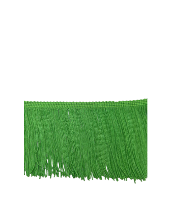 Frange rayonne vert-5 cm